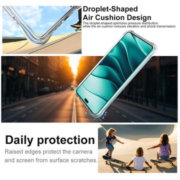 Honor 400 Lite Imak Faldsikkert TPU Cover - Gennemsigtig