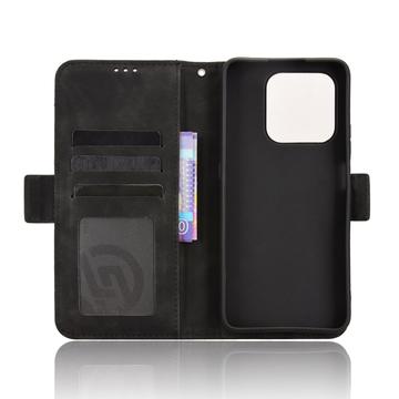 Honor 400 Smart 5G/4G/X7d 4G Kortholder Pung Etui - Sort