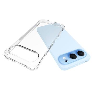 Honor 500 Stødsikkert Silikone Cover - Gennemsigtig