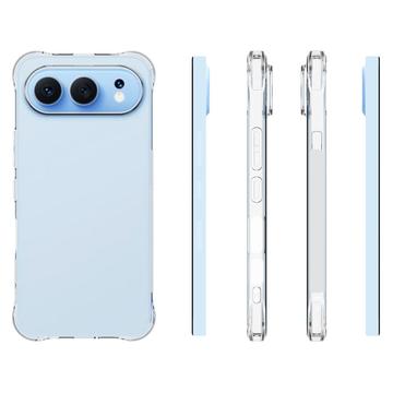 Honor 500 Stødsikkert Silikone Cover - Gennemsigtig