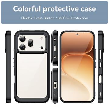 Honor 600/600 Pro Anti-Shock Hybrid Cover - Sort