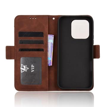 Honor 600 Lite Kortholder Pung Etui - Brun