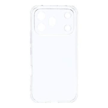Honor 600/600 Pro Stødsikkert Silikone Cover - Gennemsigtig
