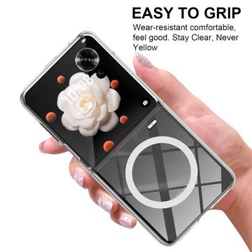 Honor Magic V Flip Hybrid Cover - MagSafe Kompatibel - Gennemsigtig
