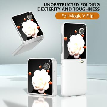 Honor Magic V Flip Plastik Cover - Hvid
