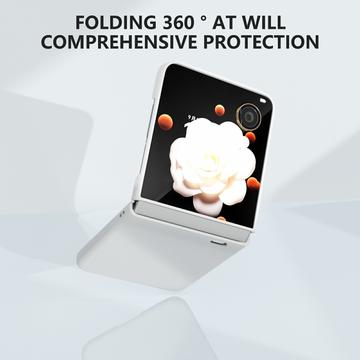 Honor Magic V Flip Plastik Cover - Hvid