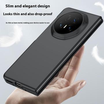 Honor Magic V5 Gummibelagt Plastik Cover - Blå