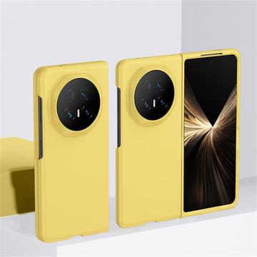 Honor Magic V5 Gummibelagt Plastik Cover - Gul