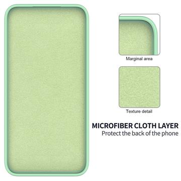 Honor Magic6 Liquid Silikone Cover med Strop - Grøn