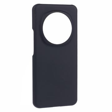 Honor Magic6 Gummibelagt Plastik Cover - Sort