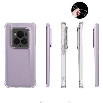 Honor Magic6 Stødsikkert TPU Cover - Gennemsigtig