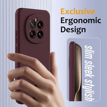 Honor Magic7 Liquid Silikone Cover - MagSafe Kompatibel - Vinrød