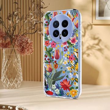 Honor Magic8 TPU-cover med blomstermønster - Liljer