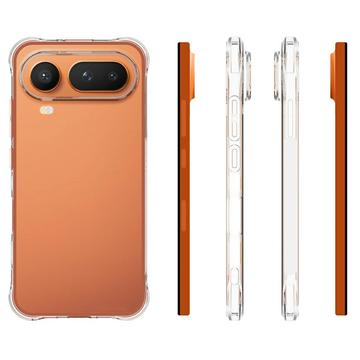 Honor Magic8 Pro Air Stødsikkert Silikone Cover - Gennemsigtig