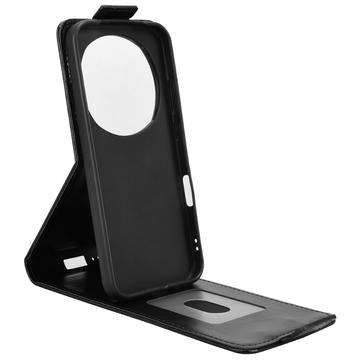 Honor Magic8 Pro lodret flip-etui med stativ - sort