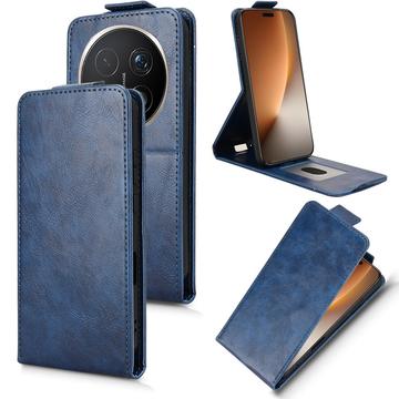 Honor Magic8 Pro lodret flip-etui med stativ - mørkeblå