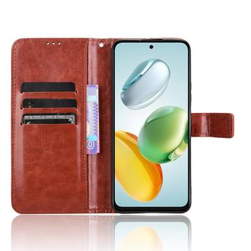 Honor Play 60 Plus/200 Smart Pung med Magnetisk Lukning - brun