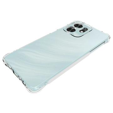 Honor Play 60A Stødsikkert Silikone Cover - Gennemsigtig