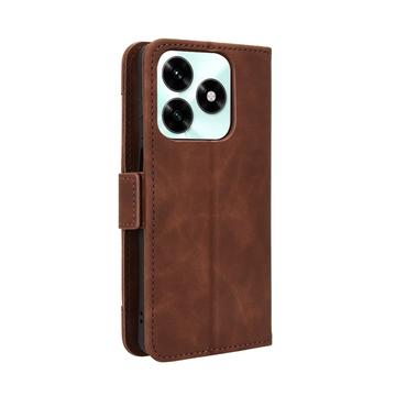 Honor X5c Plus Kortholder Pung Etui - Brun