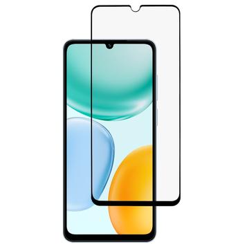 Honor X5c Plus Skærmbeskyttelse Hærdet Glas - Full Fit - 9H - Sort kant