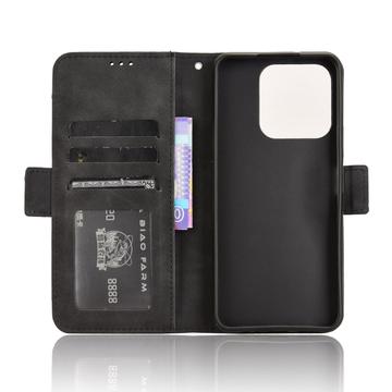 Honor X6b Pung Cover med Kortholder - Sort