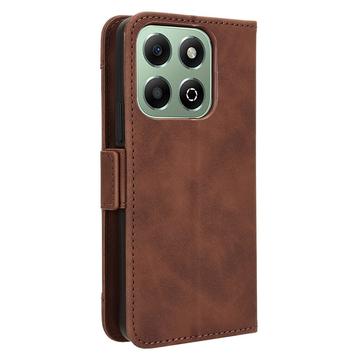 Honor X6b Pung Cover med Kortholder - Brun