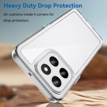 Honor X6c Anti-Shock Hybrid Cover - Gennemsigtig