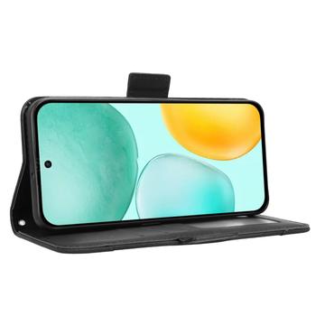 Honor X6c Kortholder Pung Etui - Sort