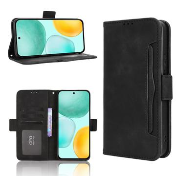 Honor X6c Kortholder Pung Etui - Sort