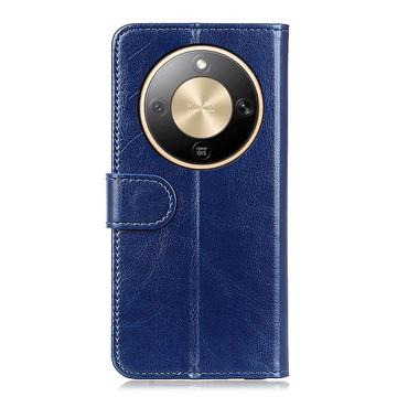 Honor X70/X9d/Magic8 Lite Pung Etui med Stativ - blå