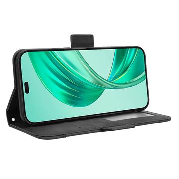 Honor X8c Kortholder Pung Etui - Sort