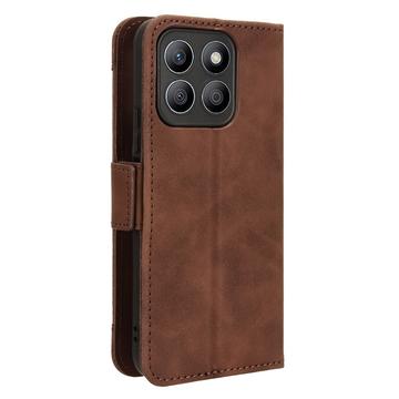 Honor X8c Kortholder Pung Etui - Brun