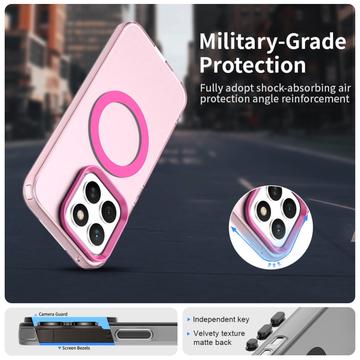 Honor X8c UltraGuard Matte MagSafe Cover - Pink