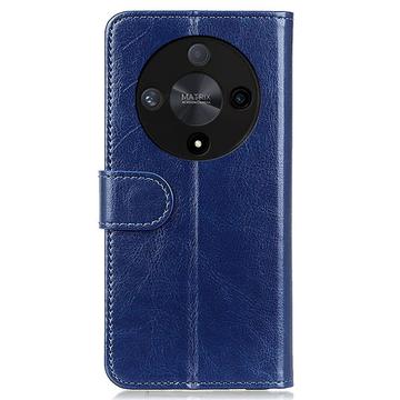 Honor Magic6 Lite/X9b Pung Taske med Magnetisk Lukning - Blå