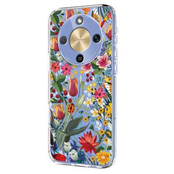 Honor X70/X9d/Magic8 Lite TPU-cover med blomstermønster - Liljer