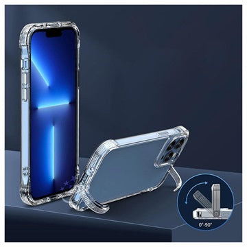 Hook Series iPhone 13 Pro Max Hybrid Cover - Gennemsigtig