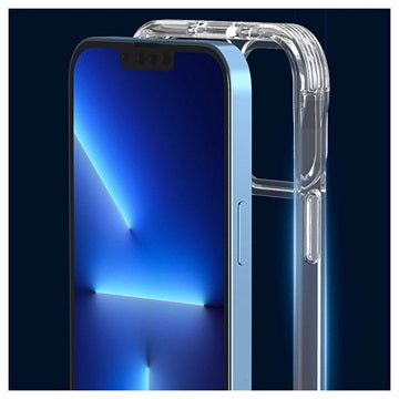 Hook Series iPhone 13 Pro Max Hybrid Cover - Gennemsigtig
