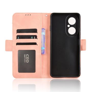 Huawei Enjoy 80 Kortholder Pung Etui - Pink