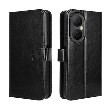Huawei Enjoy 80 Pung Etui med Stativ - sort
