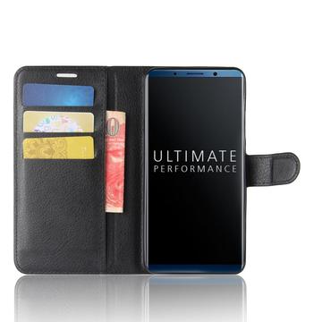 Huawei Mate 10 Pro Pung Taske med Magnetisk Lukning - Sort