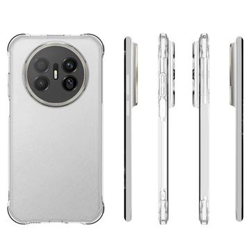 Huawei Mate 70 Air Stødsikkert Silikone Cover - Gennemsigtig