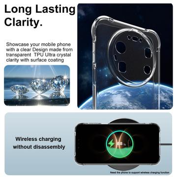 Huawei Mate 80 Pro Max Imak UX-10 Stødsikkert TPU Cover - Gennemsigtig