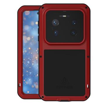 Huawei Mate 80 Pro Max Love Mei Powerful Hybrid Cover - rød