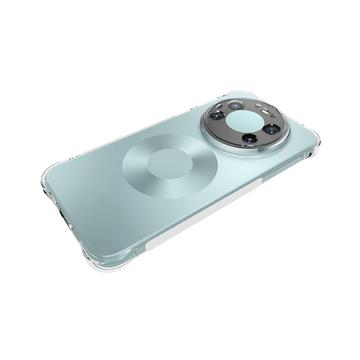 Huawei Mate 80 Pro Max Stødsikkert Silikone Cover - Gennemsigtig