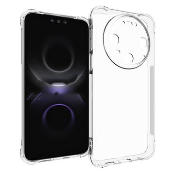 Huawei Mate 80/80 Pro Stødsikkert Silikone Cover - Gennemsigtig