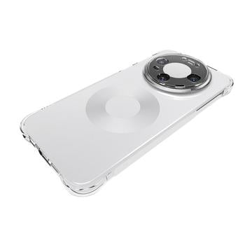 Huawei Mate 80/80 Pro Stødsikkert Silikone Cover - Gennemsigtig