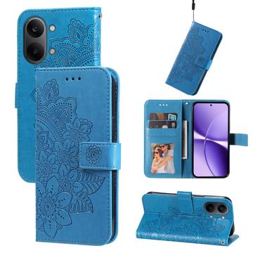 Xiaomi Redmi Turbo 5 Max Mandala Series Etui med Pung - Blå