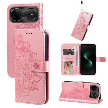 Huawei Nova 15 Pro/15 Ultra Mandala Series Etui med Pung - Pink