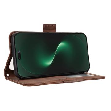 Huawei Nova 15 Pro/15 Ultra Kortholder Pung Etui - Brun