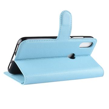 Huawei P30 Lite Pung Taske med Magnetisk Lukning - Blå